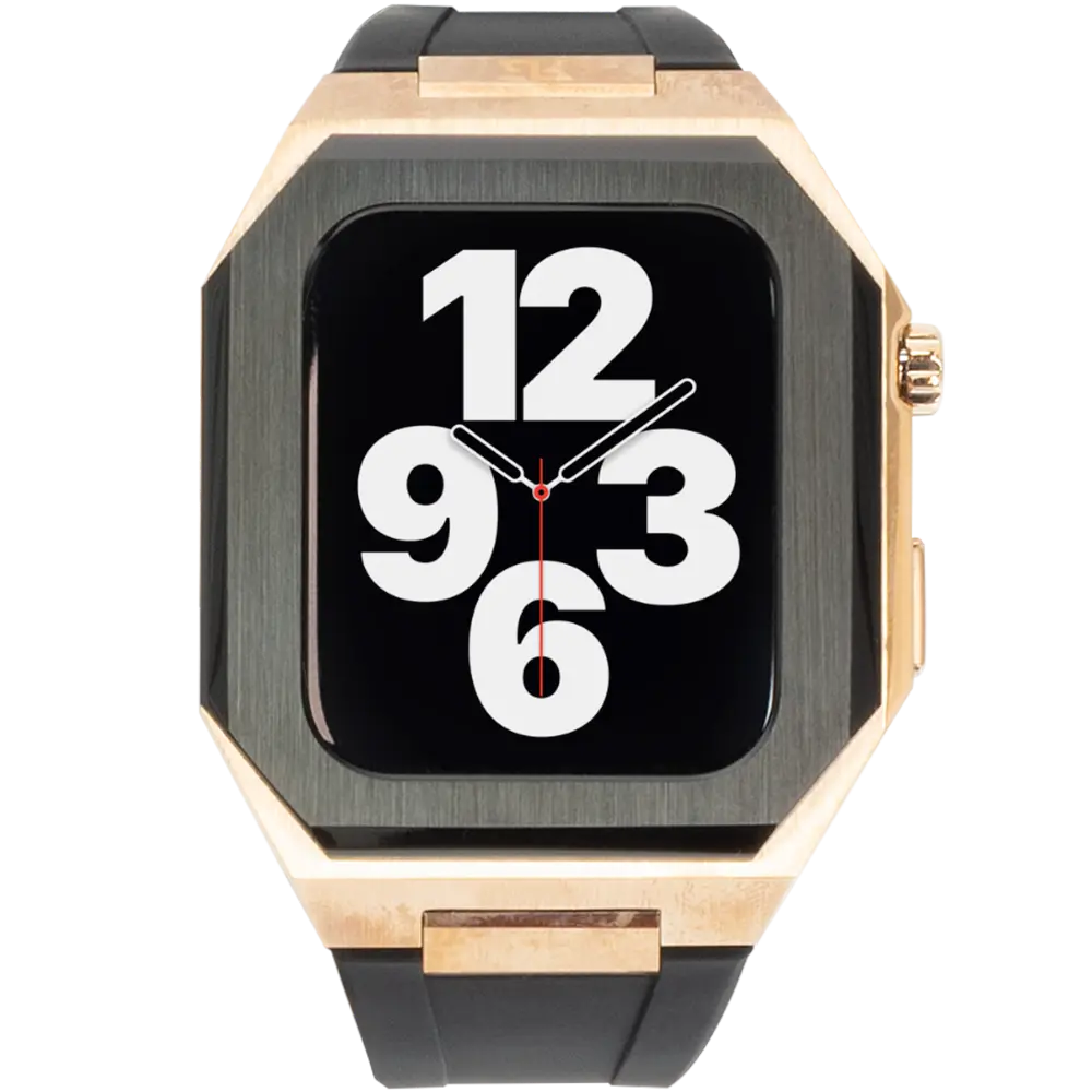 Ralph Giallo Apple Watch case TARO Black and gold