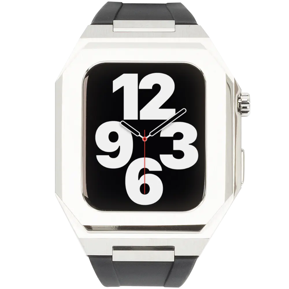 Ralph Giallo Apple Watch case TARO silver