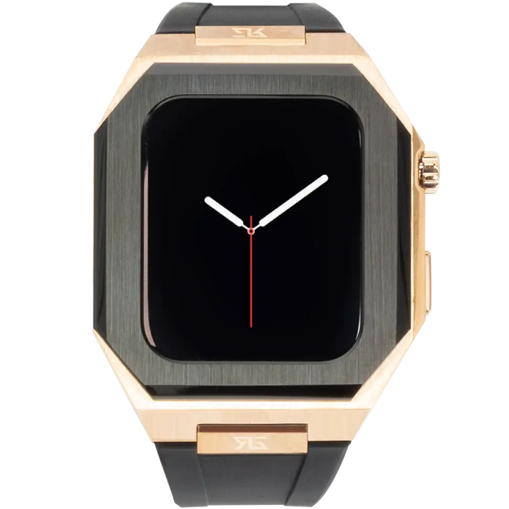 Ralph Giallo Apple Watch case ORCO gold and black